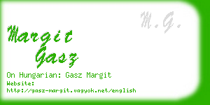 margit gasz business card